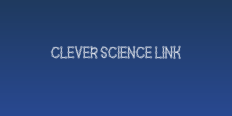 Clever Science Link Social Header