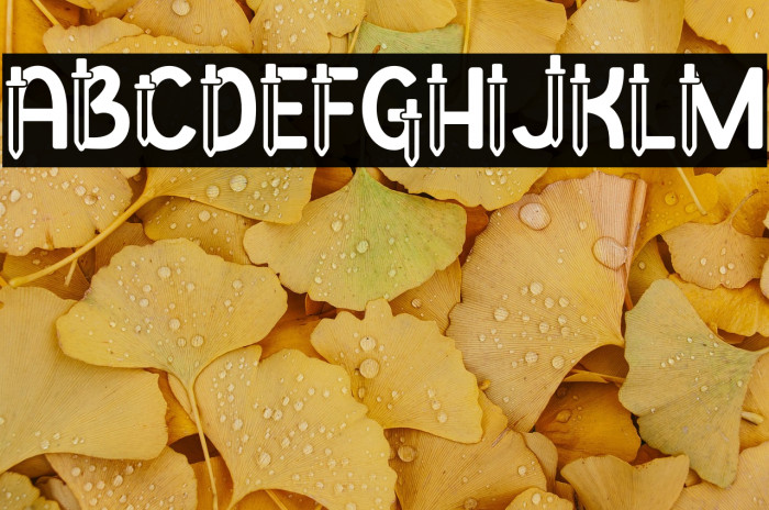 Clever Science Pipet 字体 examples