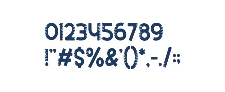 Clever Science Ruler Font OTHER CHARS