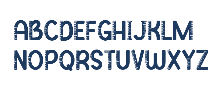 Clever Science Ruler Uppercase