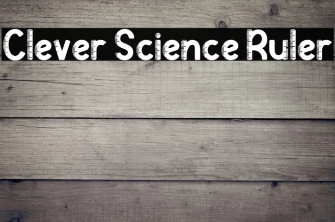 Clever Science Ruler Example 1
