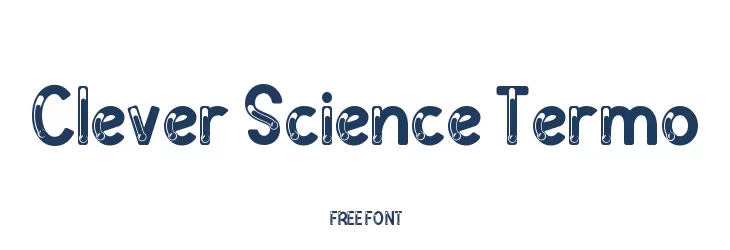 Clever Science Termo  免费字体下载