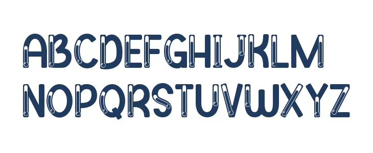 Clever Science Termo Font UPPERCASE