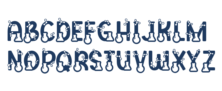 Clever Science Tube Uppercase