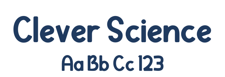 Clever Science Font Preview
