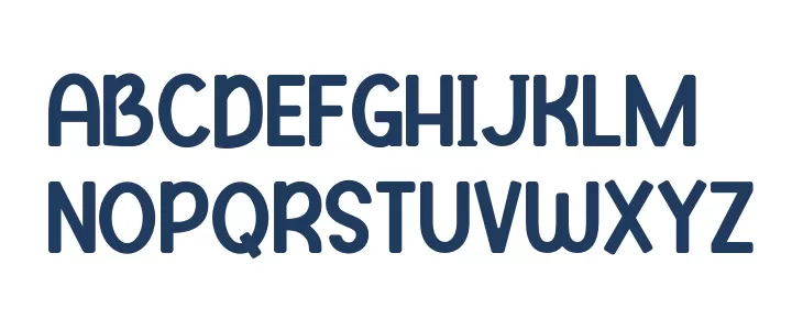 Clever Science Font UPPERCASE