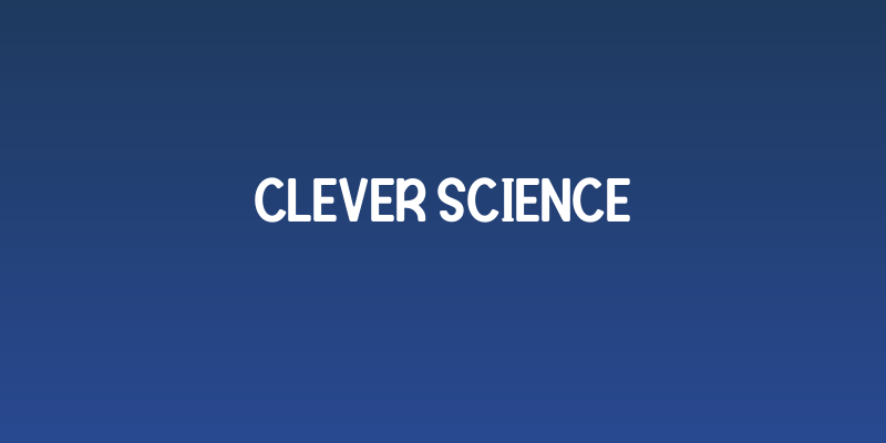 Clever Science Social Header