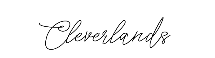 Cleverlands  Frei Schriftart Herunterladen