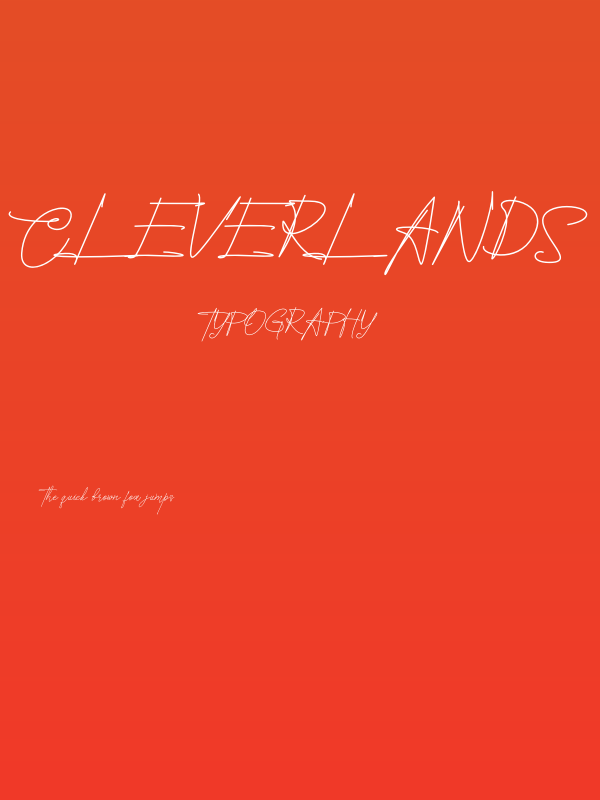 Cleverlands Poster