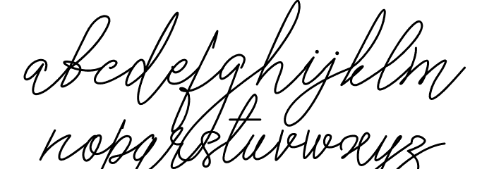 Cleverlands Font LOWERCASE