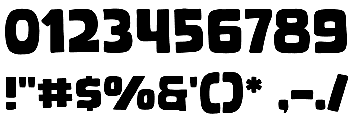 Click Cheese Font OTHER CHARS