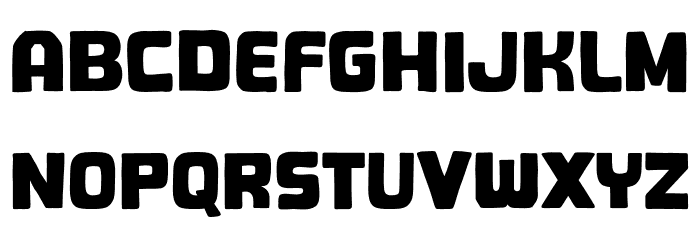 Click Cheese Font UPPERCASE