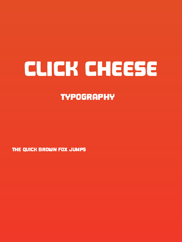 Click Cheese Poster