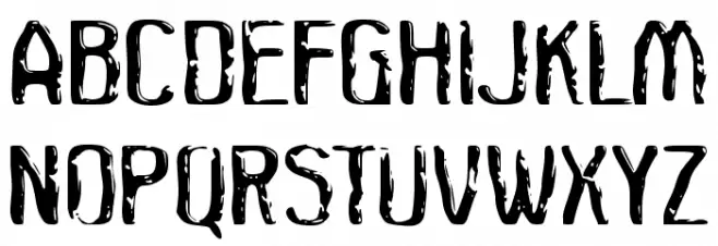 Click Clock Schriftart Groß