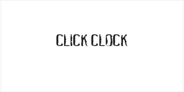 Click Clock Logo