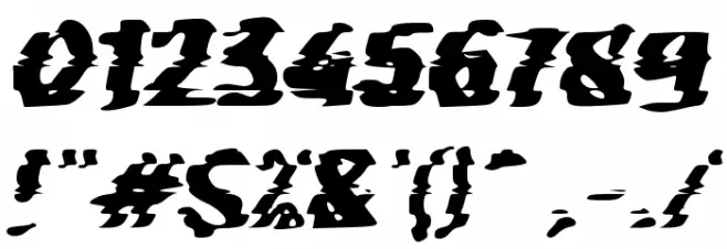 Click Speed Font OTHER CHARS