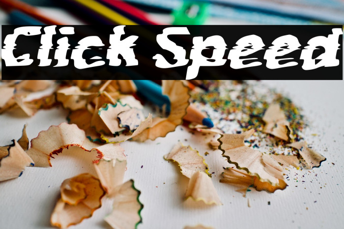 Click Speed Example 1