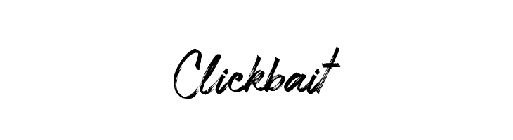 Clickbait Font