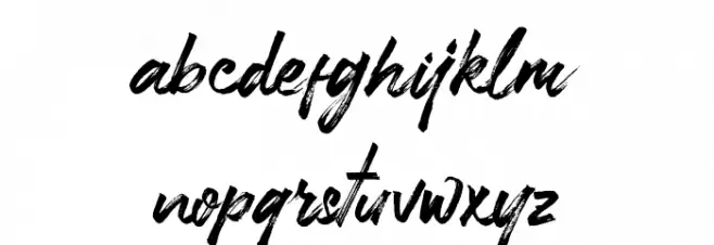 Clickbait Font LOWERCASE