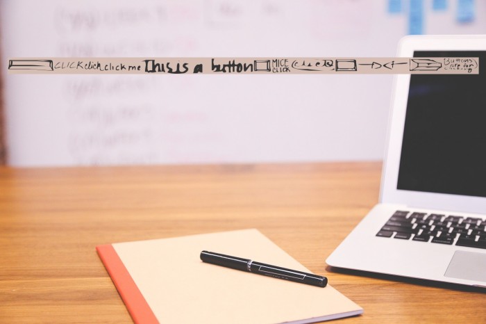 Clickclickclick Font examples