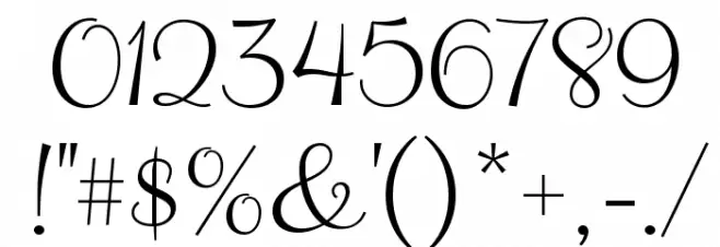 Clicker Script Font OTHER CHARS