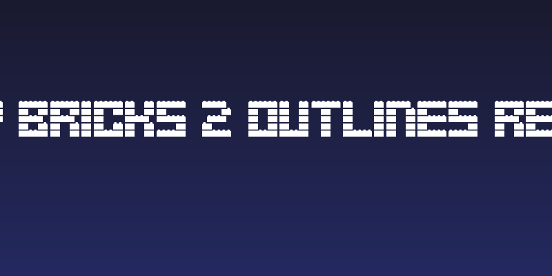 Clicky Bricks 2 Outlines Regular Social Header