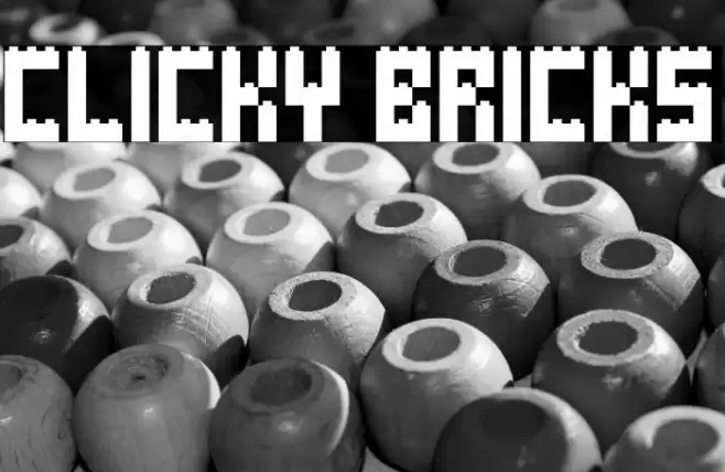 Clicky Bricks Fuentes examples