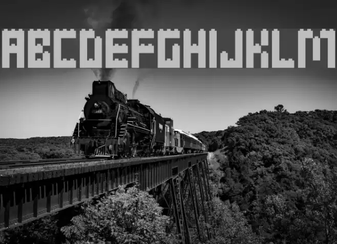 Clicky Bricks Шрифта examples