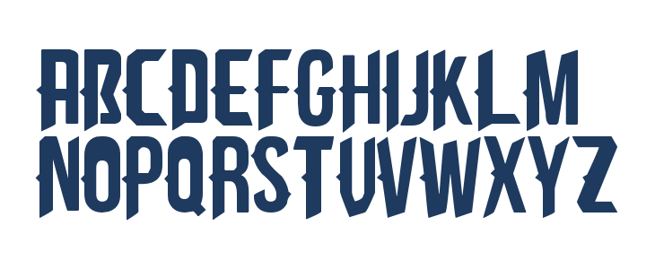 Cliff Edge Lowercase