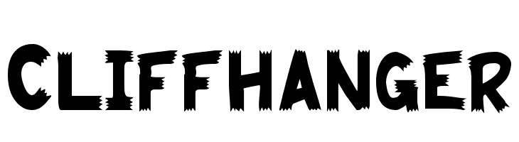 Cliffhanger Font