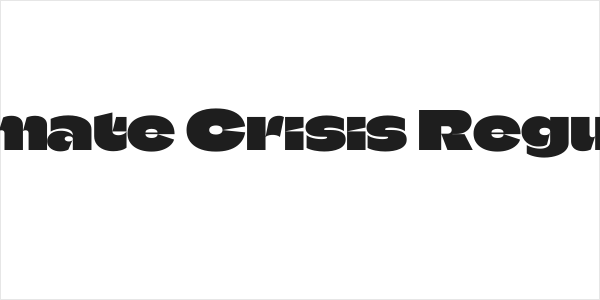 Climate Crisis Regular Logo
