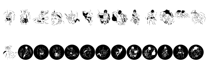 Climbers2005 Font LOWERCASE