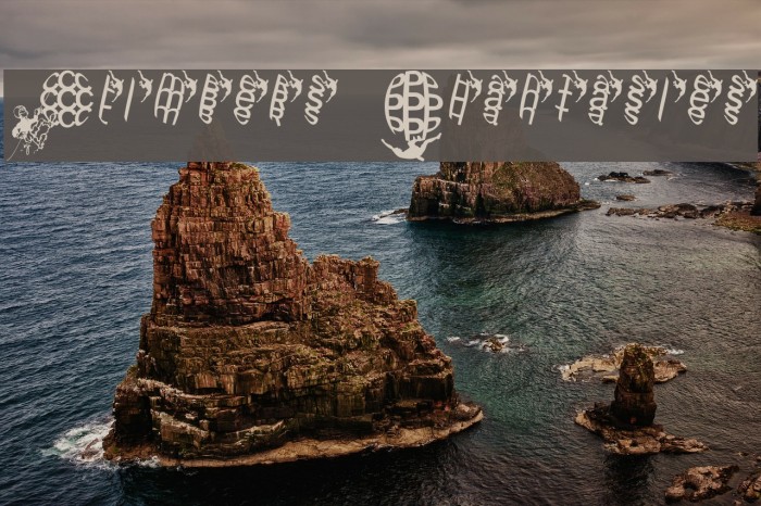 ClimbersPhantasies Font examples