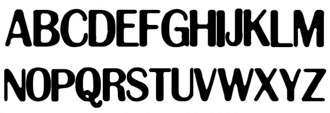 Clingy Font Litere mari