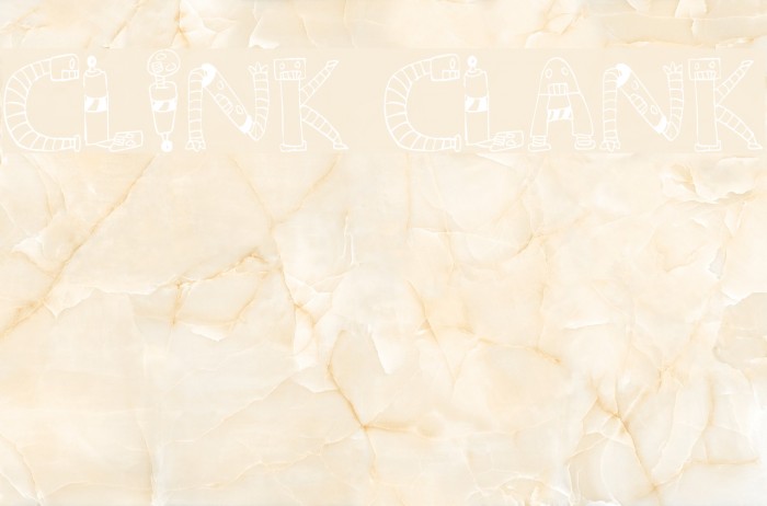 Clink Clank Font examples