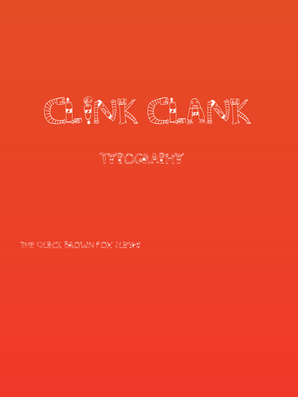 Clink Clank Poster