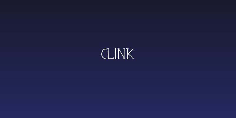 Clink Social Header