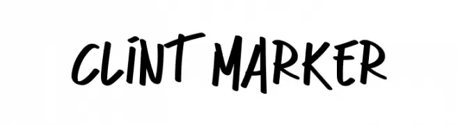 Clint Marker  Free Fonts Download