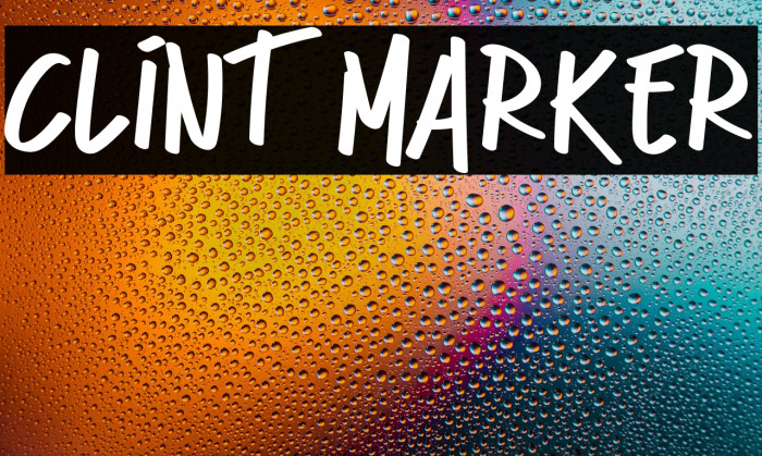 Clint Marker Example 1