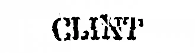 Clint  Fuentes Gratis Descargar
