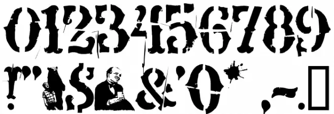 Clint フォント その他の文字