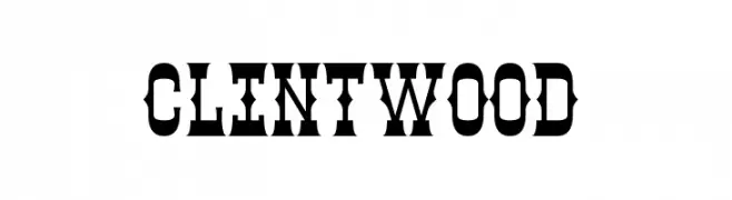 Clintwood  Скачать бесплатные шрифты
