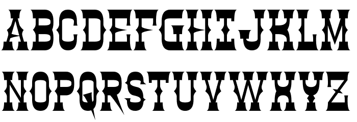 Clintwood Font LOWERCASE