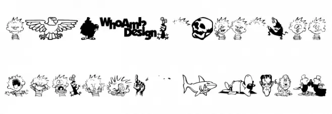 Clip Font Caps Schriftart Groß