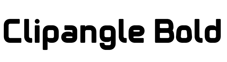 Clipangle Bold  font caratteri gratis