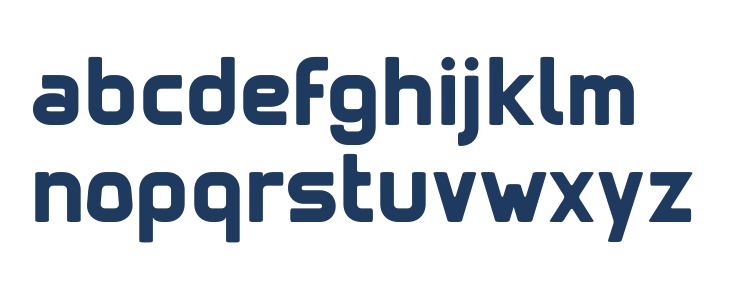 Clipangle Bold Lowercase