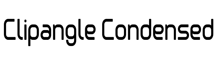 Clipangle Condensed  لخطوط تنزيل