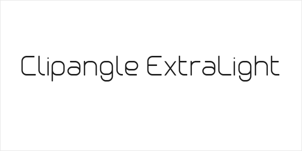 Clipangle ExtraLight Logo
