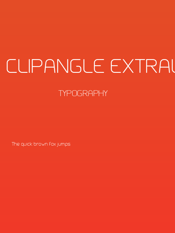 Clipangle ExtraLight Poster