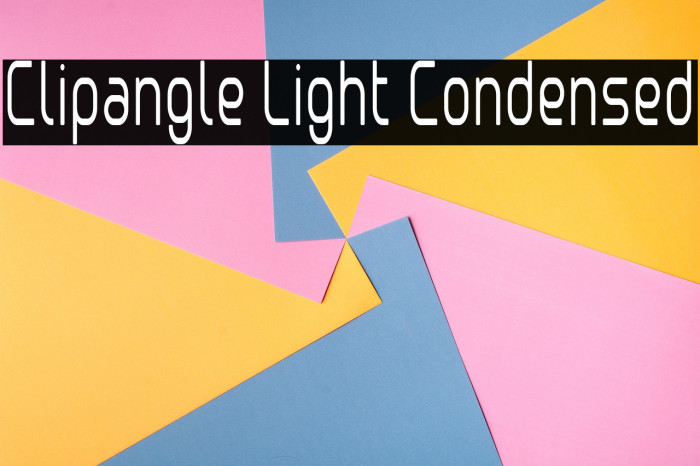 Clipangle Light Condensed Example 3